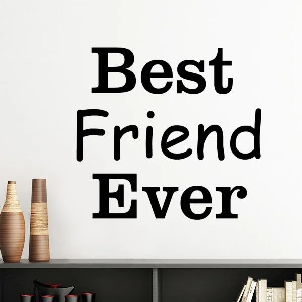 Best Friend/Boss/Mom/Dad Ever Words Quote Life Partner Design Black Wall Sticker Art Decals Mural Wallpaper for Room Decal
Best Friend/Boss/Mom/Dad Ever Words Quote Life Partner Design Black Wall Sticker Art Decals Mural Wallpaper for Room Decal