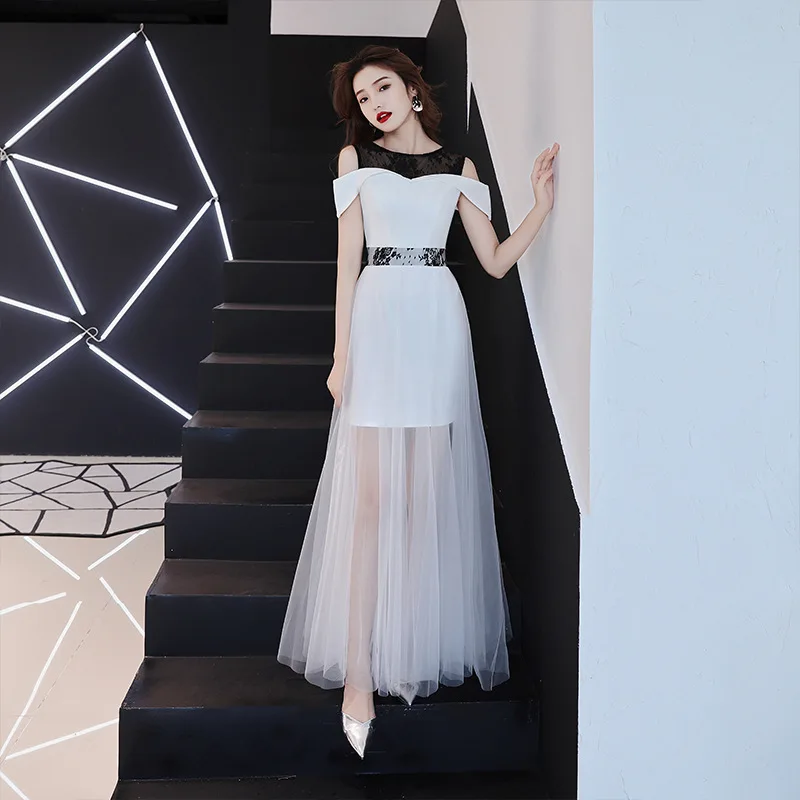 White Mesh Chinese Oriental Wedding Female Noble Cheongsam Vintage Party Evening Dress Elegant Modern Celebrity Banquet Dresses
White Mesh Chinese Oriental Wedding Female Noble Cheongsam Vintage Party Evening Dress Elegant Modern Celebrity Banquet Dresses