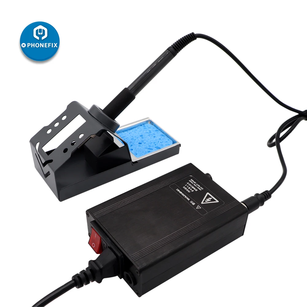 Quick Heating T12 soldering Station Electronic Iron Constant Temperature Lead-Free Digital Welding Station for Phone PCB Repair
Quick Heating T12 soldering Station Electronic Iron Constant Temperature Lead-Free Digital Welding Station for Phone PCB Repair