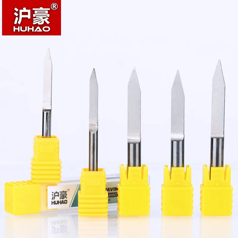 HUHAO 10pc/lot 4mm 6mm Flat Bottom Engraving Bits 45-60mm Lengthened CNC Router Tools V Carbide Carving Cutters Degree 30
HUHAO 10pc/lot 4mm 6mm Flat Bottom Engraving Bits 45-60mm Lengthened CNC Router Tools V Carbide Carving Cutters Degree 30