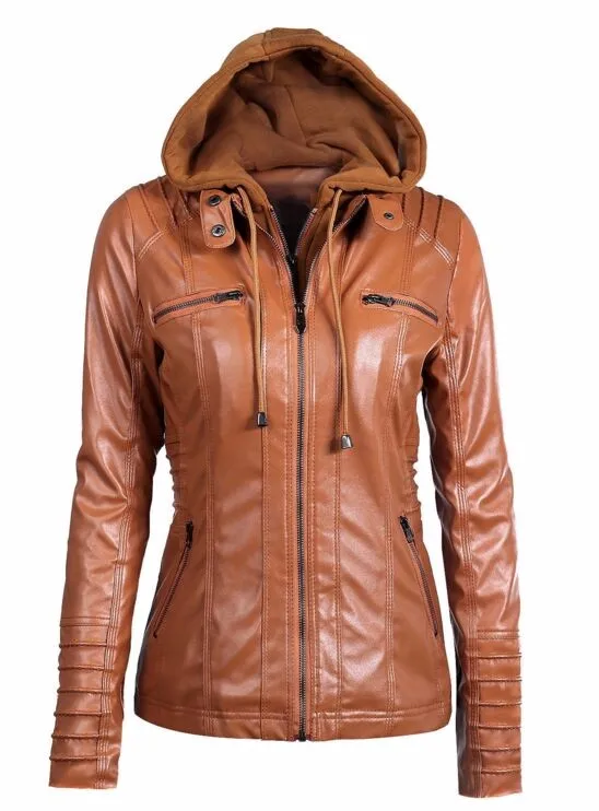Jackets women long-sleeved jacket lapel fashion 2018 solid color zipper leather coat jacket female pure color fashion New hot
Jackets women long-sleeved jacket lapel fashion 2018 solid color zipper leather coat jacket female pure color fashion New hot