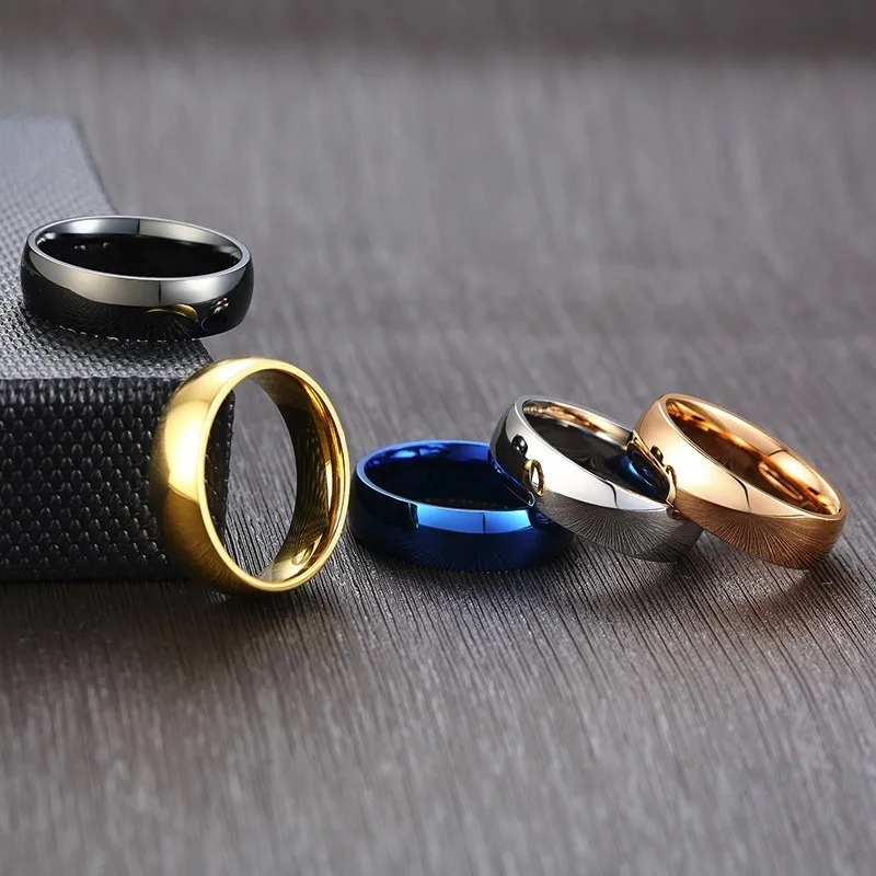 6mm Stainless Steel Wedding Bands Comfort Fit Polished Domed Style Ring for Men Women Engagement Ring
6mm Stainless Steel Wedding Bands Comfort Fit Polished Domed Style Ring for Men Women Engagement Ring