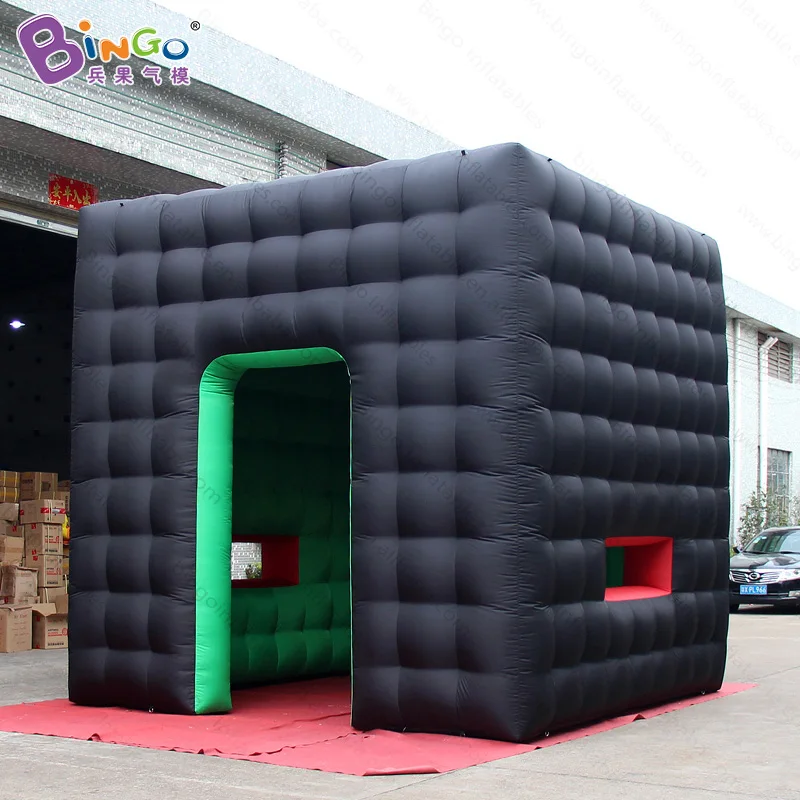 Free shipping 4X4X4 meters black outside green inside inflatable photo booth toy tent
Free shipping 4X4X4 meters black outside green inside inflatable photo booth toy tent