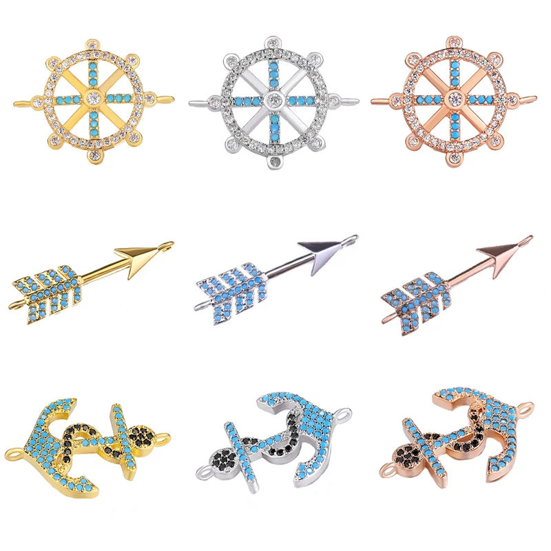 Juya Handmade Lucky Life Tree Rudder Arrow Anchor Hamsa Evil Eye Charms Connector Accessories For DIY Jewelry Bracelets Making
Juya Handmade Lucky Life Tree Rudder Arrow Anchor Hamsa Evil Eye Charms Connector Accessories For DIY Jewelry Bracelets Making