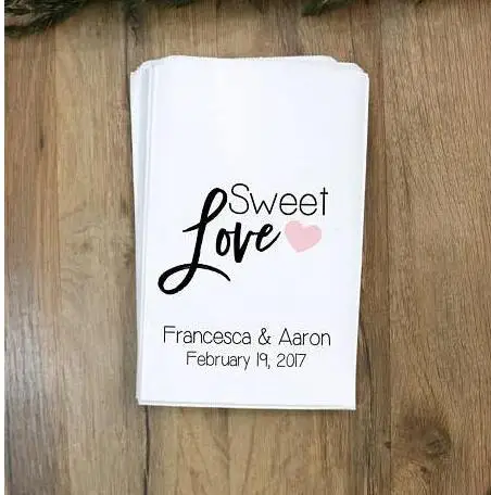 personalized 70pcs Sweet Love Wedding popcorn candy Buffet treat bags BIRTHDAY Bridal baby Shower Bakery Cookie Favors pouches
personalized 70pcs Sweet Love Wedding popcorn candy Buffet treat bags BIRTHDAY Bridal baby Shower Bakery Cookie Favors pouches