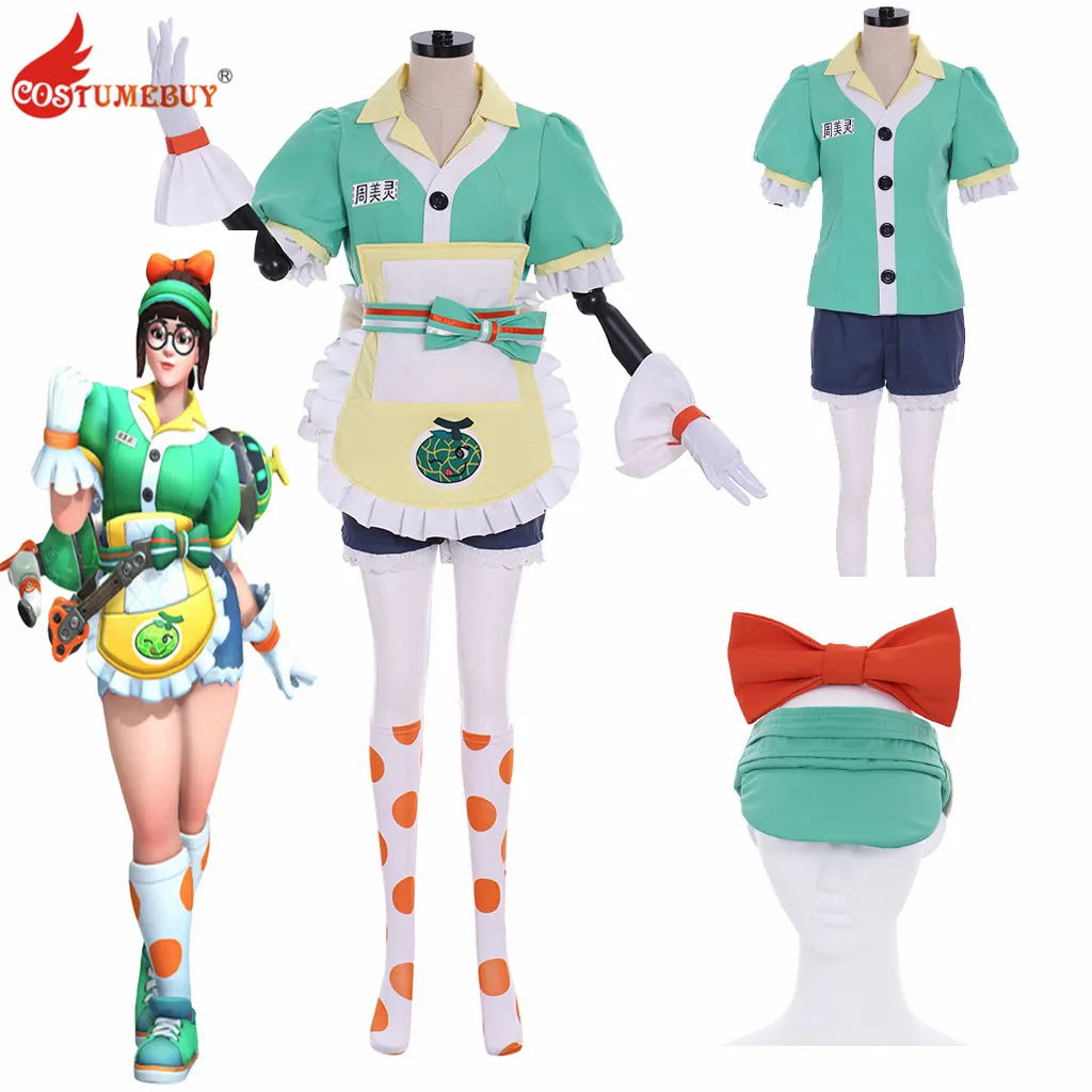 Костюм для косплея по мотивам игры OW Mei, костюм для косплея Honeydew Skin 2019 OW Mei, костюмы для Хэллоуина L920
Костюм для косплея по мотивам игры OW Mei, костюм для косплея Honeydew Skin 2019 OW Mei, костюмы для Хэллоуина L920