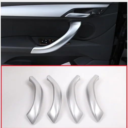 4pcs ABS Matte Silver Car Interior Door Handle Car Accessories For BMW X2 F47 2018 For BMW X1 F48 2016-2018
4pcs ABS Matte Silver Car Interior Door Handle Car Accessories For BMW X2 F47 2018 For BMW X1 F48 2016-2018