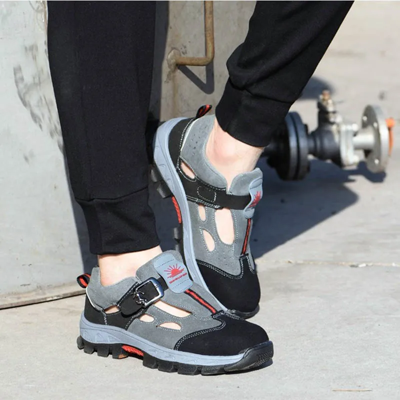 Labor Insurance Shoes Men's Sandals Summer Light Breathable Deodorant Safety Shoes Casual Non-slip Men's Work Shoes XL 36-45
Labor Insurance Shoes Men's Sandals Summer Light Breathable Deodorant Safety Shoes Casual Non-slip Men's Work Shoes XL 36-45
