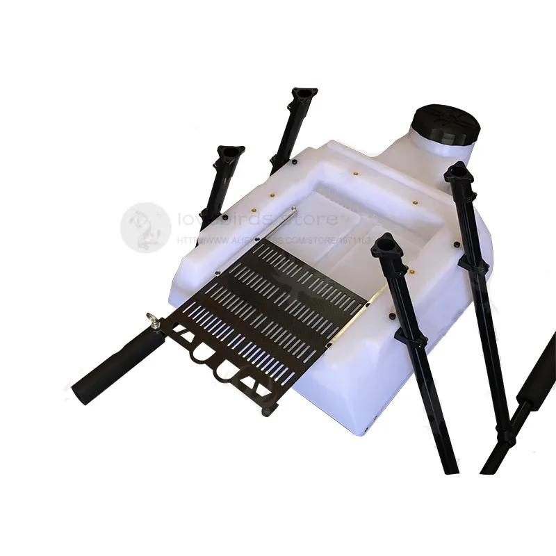 JMR 10L conical anti-shock square water tank with landing gear liquid float sensor for DIY 10KG Agricultural spraying drone
JMR 10L conical anti-shock square water tank with landing gear liquid float sensor for DIY 10KG Agricultural spraying drone