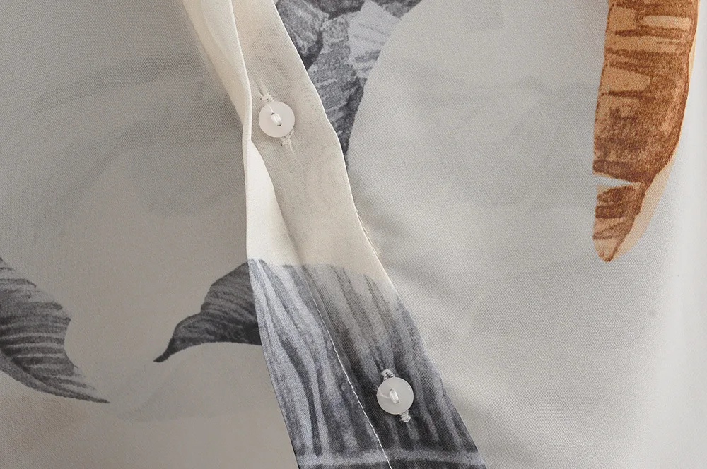 Blusas Mujer De Moda 2019 Autumn New Loose Lapel Leaf Print Long-sleeve Shirt Women Blouse Women
Blusas Mujer De Moda 2019 Autumn New Loose Lapel Leaf Print Long-sleeve Shirt Women Blouse Women