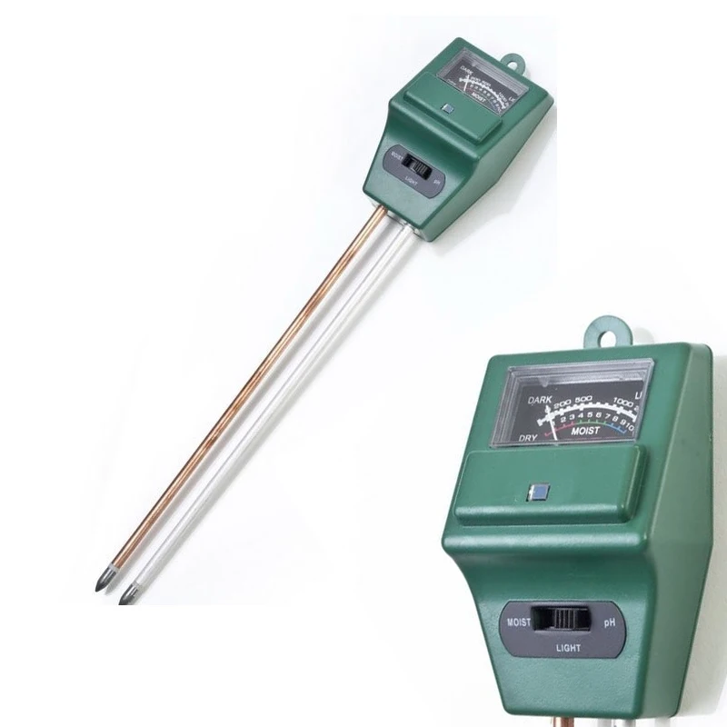 5pcs/lot 3 in 1 Plant Flowers Soil PH Tester Moisture Light Meter Sunlight Hydroponics Analyzer for Garden Plant Flower
5pcs/lot 3 in 1 Plant Flowers Soil PH Tester Moisture Light Meter Sunlight Hydroponics Analyzer for Garden Plant Flower