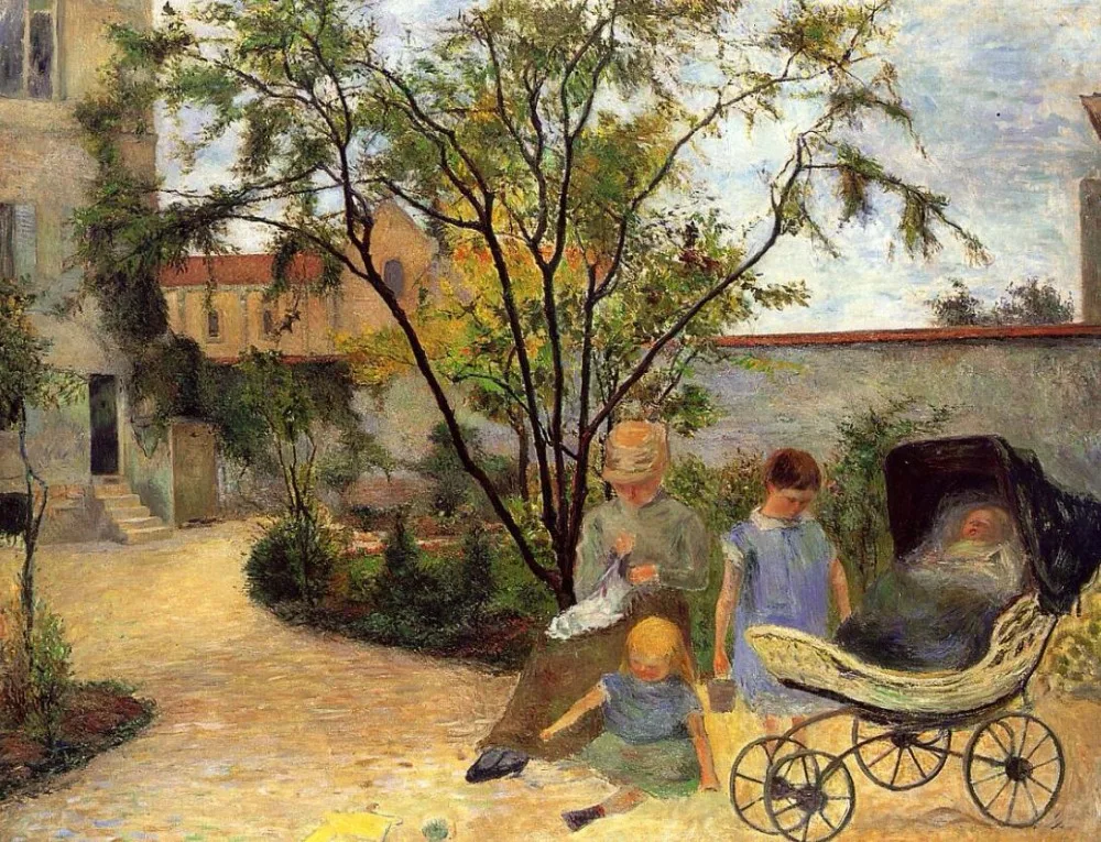 High quality Oil painting Canvas Reproductions Garden In Rue Carcel (1883) by Paul Gauguin hand painted
High quality Oil painting Canvas Reproductions Garden In Rue Carcel (1883) by Paul Gauguin hand painted