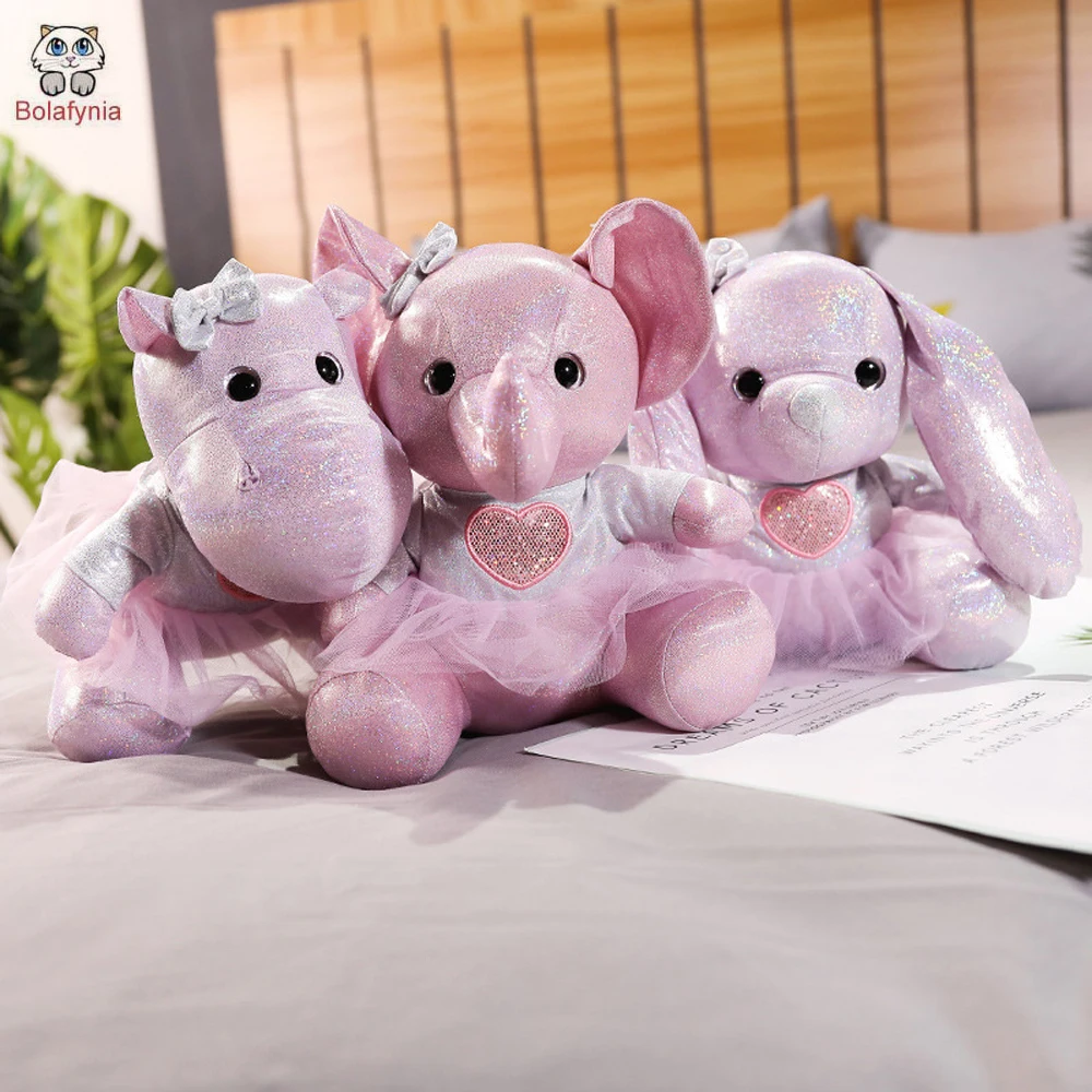 Children Plush Toy Colorful Cartoon Animal Elephant Bunny Hippo Baby Kids Stuffed For Christmas Birthday Gift
Children Plush Toy Colorful Cartoon Animal Elephant Bunny Hippo Baby Kids Stuffed For Christmas Birthday Gift