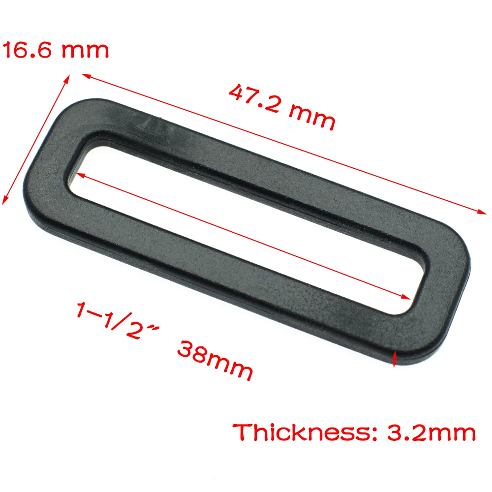 100pcs/pack Plastic Loops Looploc Rectangle Rings Adjustable Buckles For Backpacks Straps
100pcs/pack Plastic Loops Looploc Rectangle Rings Adjustable Buckles For Backpacks Straps