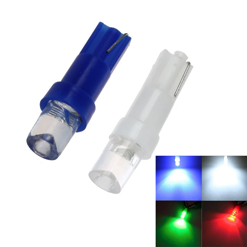 300PCS Warning Indicator Lights T5 LED Bulbs with Wedge Base for Car Dashboards Gauge bulbs White Blue Amber Green Red Mix Color
300PCS Warning Indicator Lights T5 LED Bulbs with Wedge Base for Car Dashboards Gauge bulbs White Blue Amber Green Red Mix Color