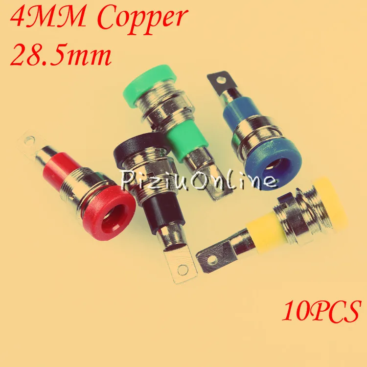 10PCS/LOT YT215 28.5mm The Banana Jack 4 mm Banana Plug Terminal High Quality Drop Shipping
10PCS/LOT YT215 28.5mm The Banana Jack 4 mm Banana Plug Terminal High Quality Drop Shipping