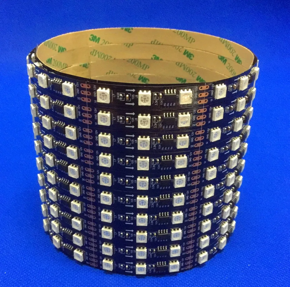 promotion!! 5m DC12V WS2811 300LEDs (20pixes/m) led digital strip;NON-waterproof;IP33;BLACK PCB
promotion!! 5m DC12V WS2811 300LEDs (20pixes/m) led digital strip;NON-waterproof;IP33;BLACK PCB