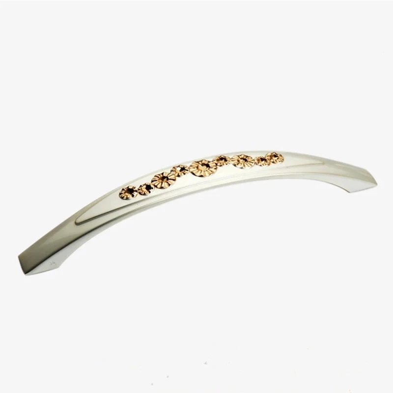 New European gold diamond funiture handles Simple wine cabinet door pulls Crystal silver drawer closet knobs wardrobe pull 96mm
New European gold diamond funiture handles Simple wine cabinet door pulls Crystal silver drawer closet knobs wardrobe pull 96mm