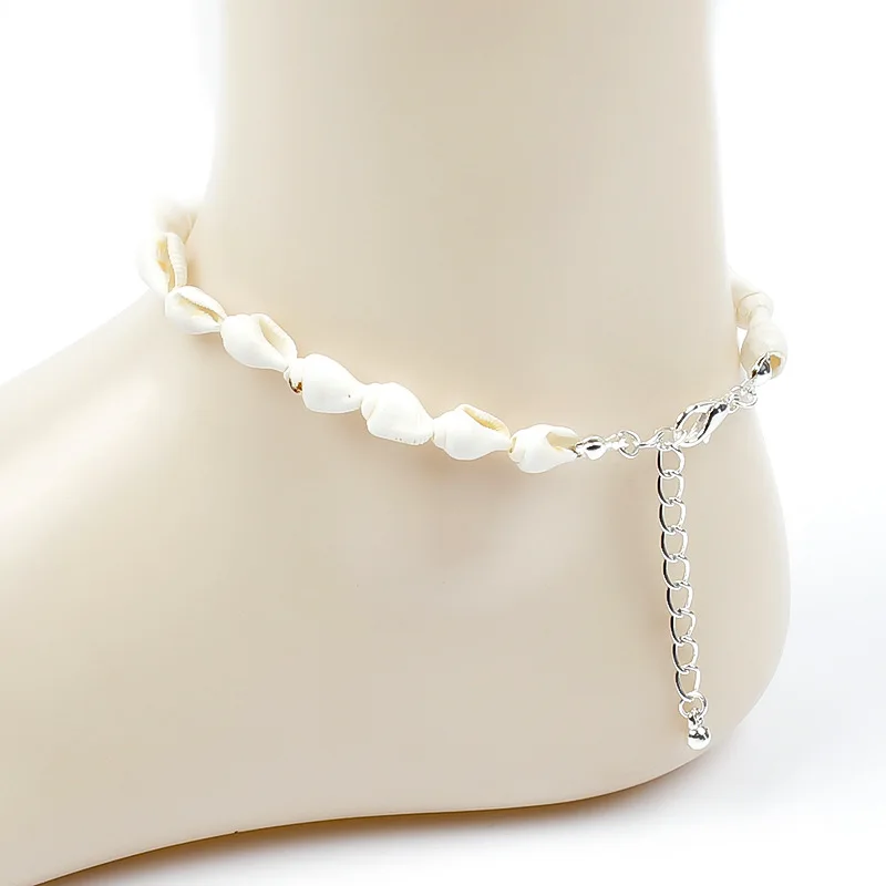 Natural Shell Cute Fashion Ankle Bracelets for Women Gold Silver Color Foot Chain White Shell Anklets Jewelry
Natural Shell Cute Fashion Ankle Bracelets for Women Gold Silver Color Foot Chain White Shell Anklets Jewelry