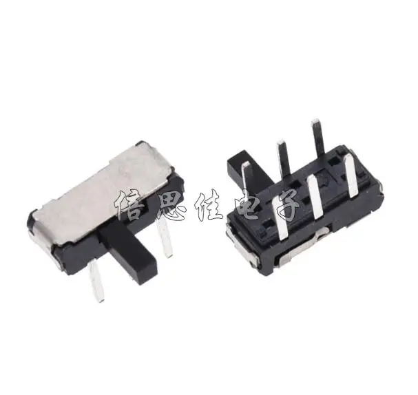 100 шт./лот тумблер MSK 22D20G4 22D20 MSK22D20G4 горизонтальная 6 Pin P 2 файлы ползунковый переключатель 4 мм| |