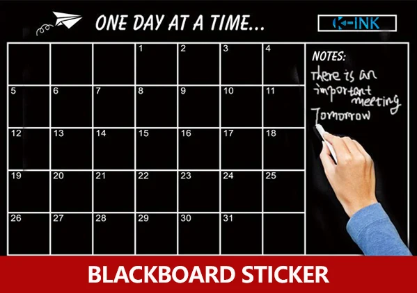 Съемный ежедневник blackboard стикер, еженедельный/Ежемесячный рабочий планировщик chalkboard стикер стены
Съемный ежедневник blackboard стикер, еженедельный/Ежемесячный рабочий планировщик chalkboard стикер стены