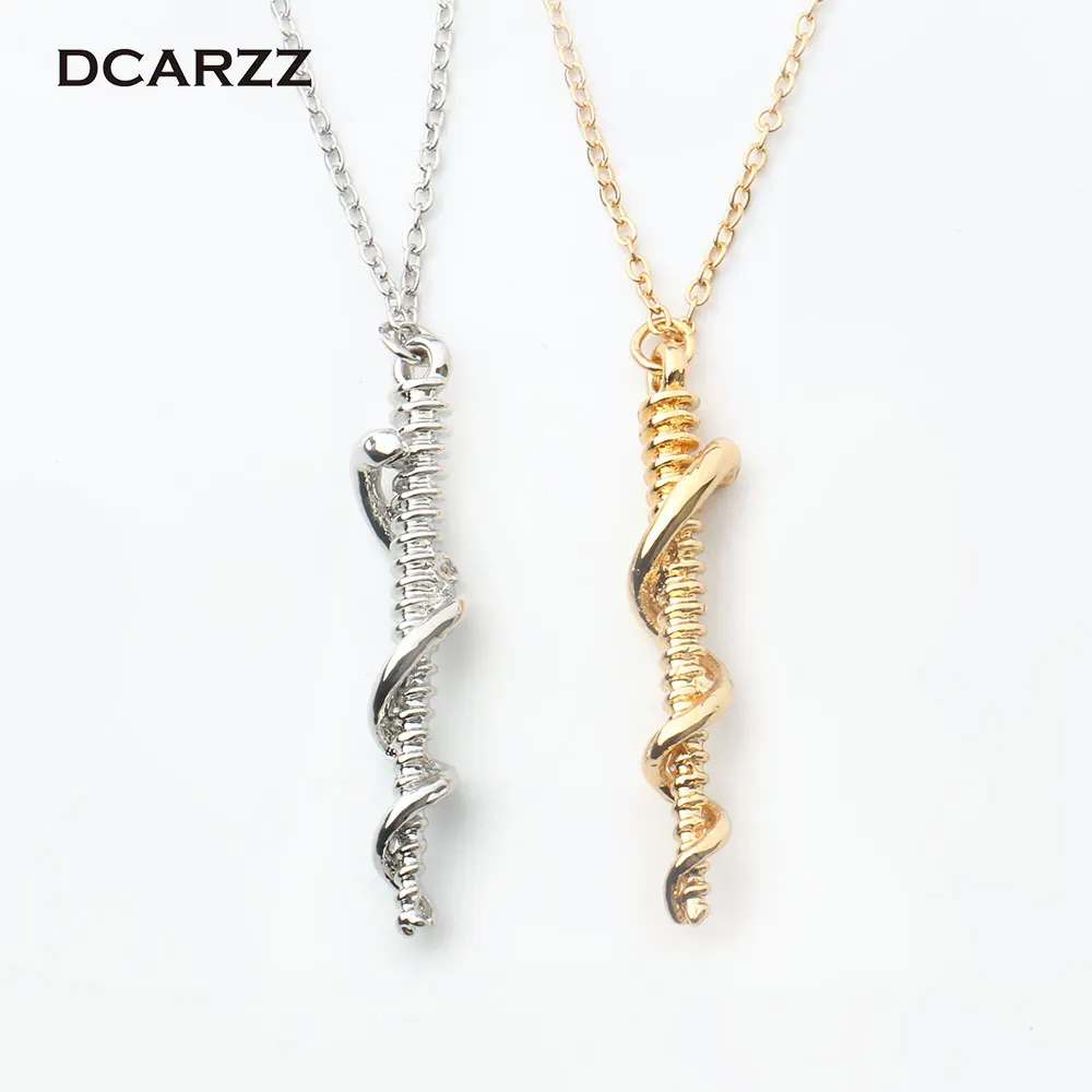 Staff with the Snake Pendant Symbol of Medicine Necklace Caduceus Jewelry for Best Doctor/Nurse Science/Medical Jewelry
Staff with the Snake Pendant Symbol of Medicine Necklace Caduceus Jewelry for Best Doctor/Nurse Science/Medical Jewelry