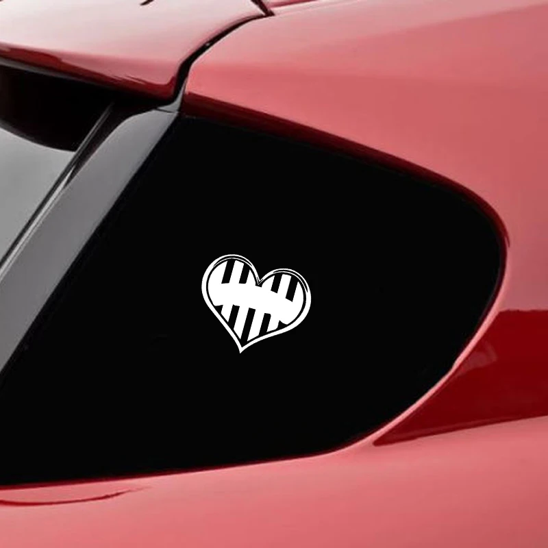 QYPF 14.8CM*12.6CM Creative HEART Love Vinyl Decor Retro-reflective Car Window Sticker Decal Black/Silver C15-0738
QYPF 14.8CM*12.6CM Creative HEART Love Vinyl Decor Retro-reflective Car Window Sticker Decal Black/Silver C15-0738