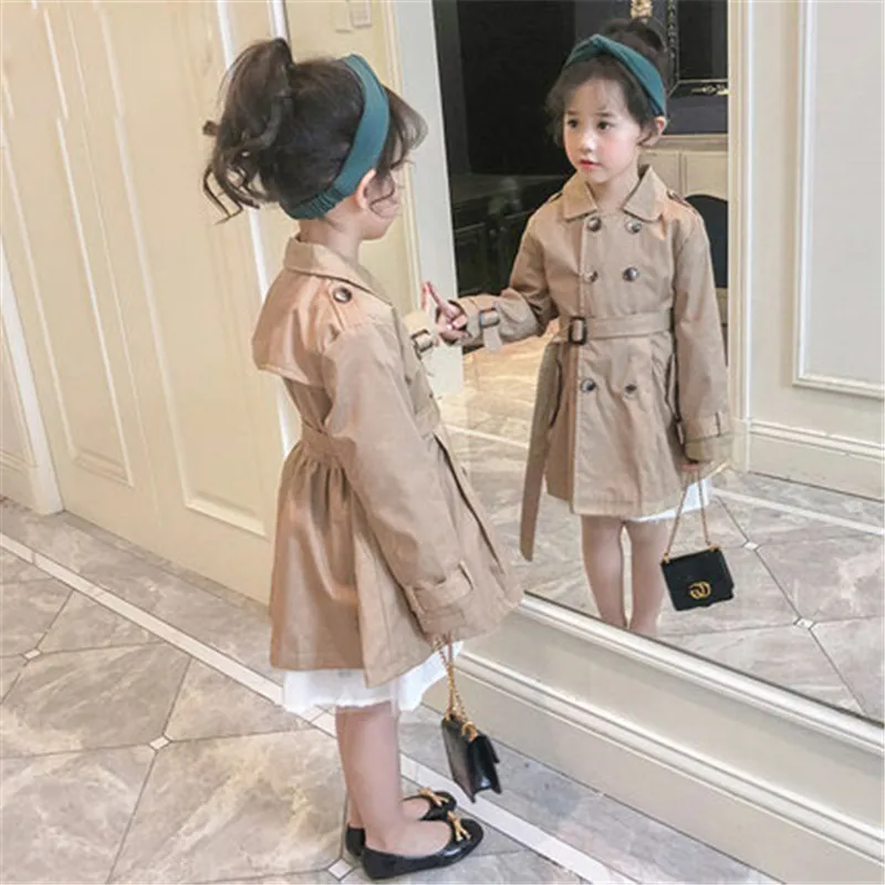 2018 Brand New Girls Wind Coat Kids Cardigan Jackets Trench European Style Children Autumn Spring Wind Coat Girls Outwear
2018 Brand New Girls Wind Coat Kids Cardigan Jackets Trench European Style Children Autumn Spring Wind Coat Girls Outwear