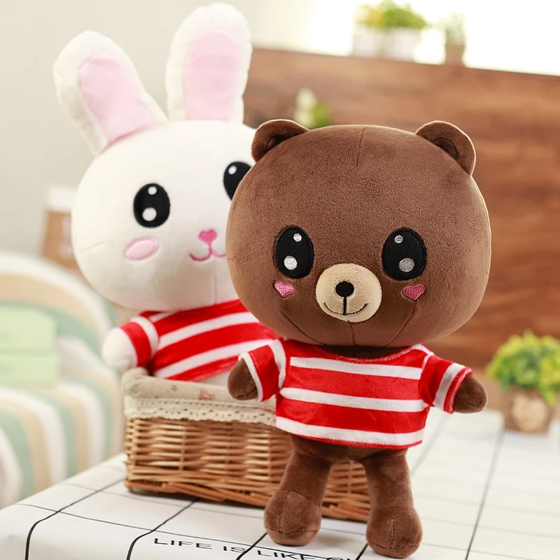 1pc 35/50/70cm Cute Bear/Rabbit Plush Toy Soft Stuffed Cartoon Animal Brown Bear/Courtney Rabbit Doll Girlfriend Kids Best Gifts
1pc 35/50/70cm Cute Bear/Rabbit Plush Toy Soft Stuffed Cartoon Animal Brown Bear/Courtney Rabbit Doll Girlfriend Kids Best Gifts