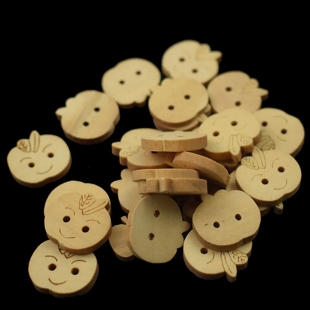 100PCS 2-Holes Round Wooden Buttons Marking DIY Natural Wood Button Clothing Accessories
100PCS 2-Holes Round Wooden Buttons Marking DIY Natural Wood Button Clothing Accessories