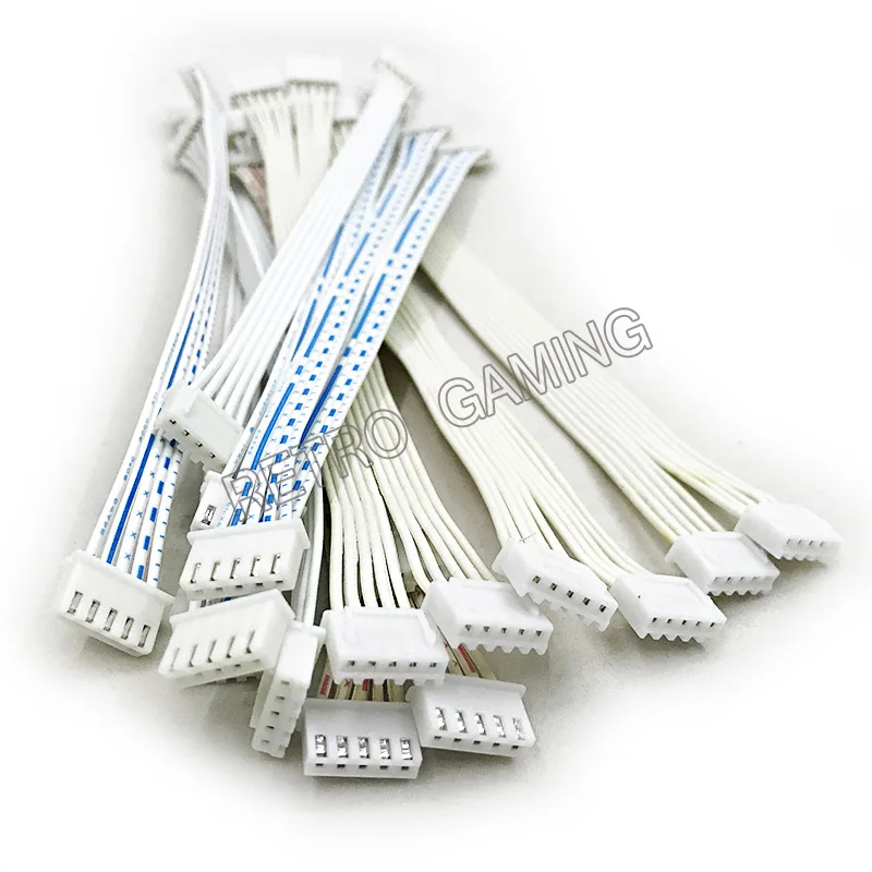 50pcs For Sanwa Joystick wire harness 20cm 5 PIN cable arcade controller connect to arcade joystick wires
50pcs For Sanwa Joystick wire harness 20cm 5 PIN cable arcade controller connect to arcade joystick wires