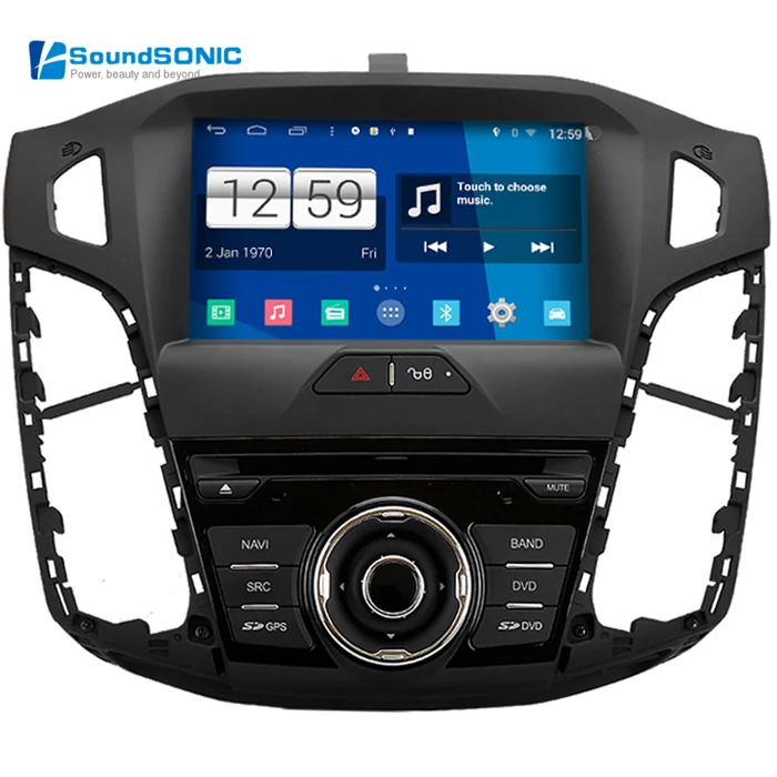 Android 4.4.4 для Ford Focus 3 2012 2014 2013 Авто Радио Стерео DVD gps навигации Sat Navi мультимедиа Media