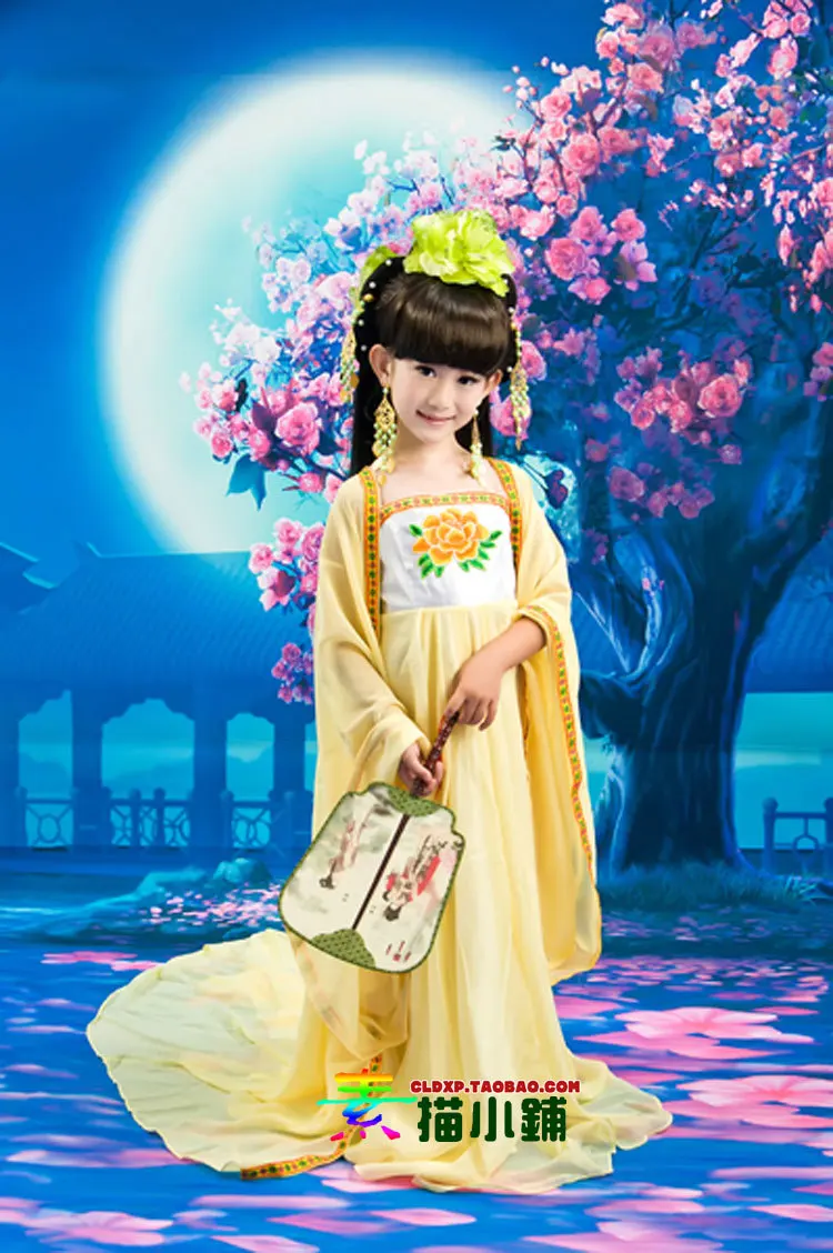 Feng Fu Liu Wind Touch the Willow Yellow and Pink Tang Dynasty Costume for Mother Daughter Tang Empress Costume for Girls
Feng Fu Liu Wind Touch the Willow Yellow and Pink Tang Dynasty Costume for Mother Daughter Tang Empress Costume for Girls