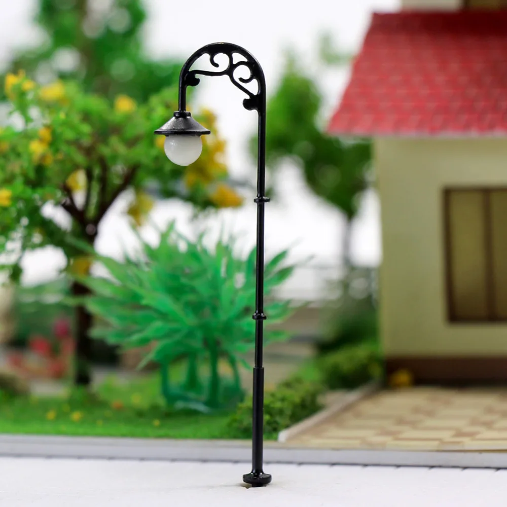 Evemodel LYM56 10pcs Model Trains HO Scale 1:87 Vintage Lamp Post Round Head Warm White Street Lights LEDs
Evemodel LYM56 10pcs Model Trains HO Scale 1:87 Vintage Lamp Post Round Head Warm White Street Lights LEDs