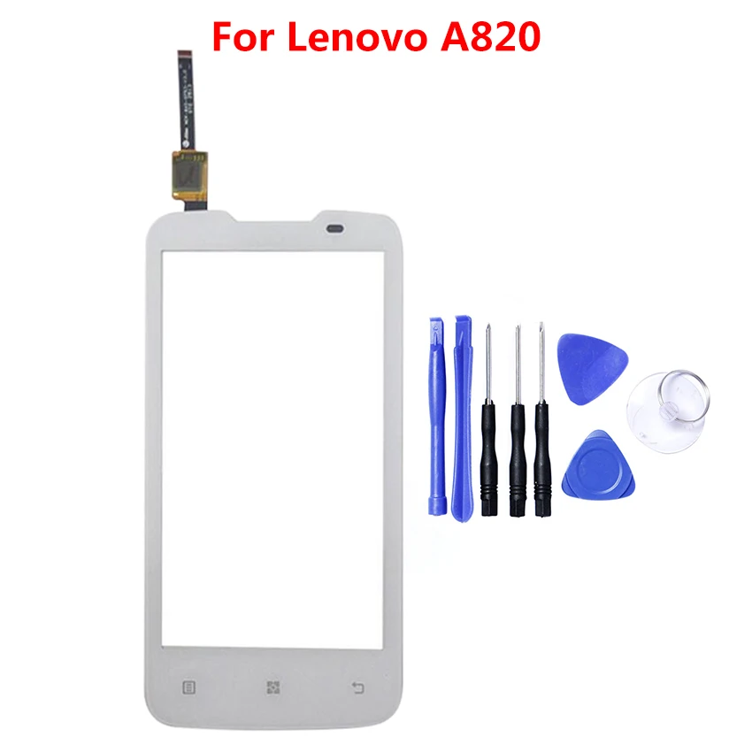 Сенсорный экран 4 5 дюйма для Lenovo A820 сенсорный с цифровым преобразователем