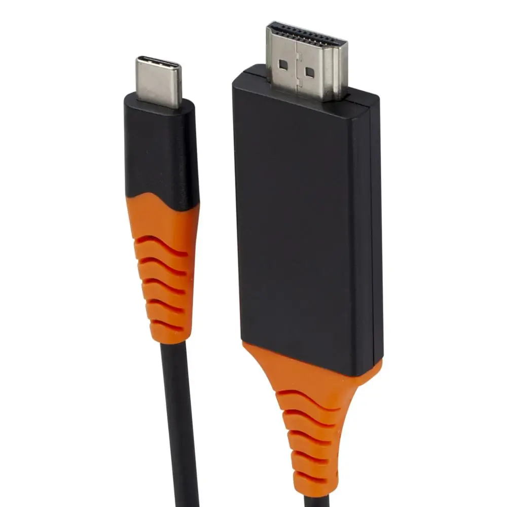 6 футов 2 м Type-C адаптер кабеля HDMI HDTV 4K для Hiawei Samsung Galaxy S10 Note 9 Mac | Мобильные телефоны