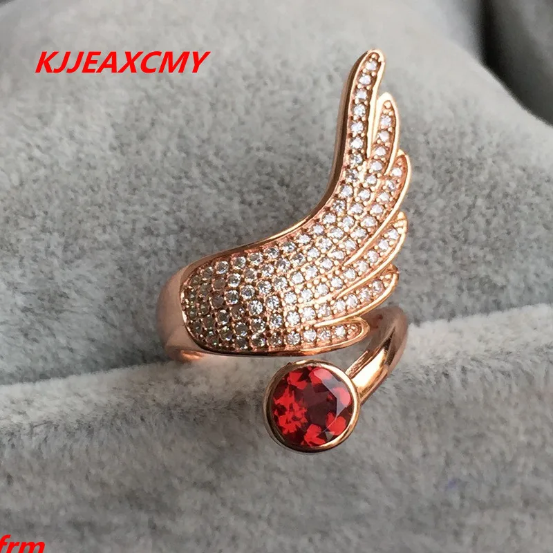 KJJEAXCMY Fine jewelry Inlay 925 sterling silver natural garnet silver ring wholesale opening ladies adjustable support testing
KJJEAXCMY Fine jewelry Inlay 925 sterling silver natural garnet silver ring wholesale opening ladies adjustable support testing