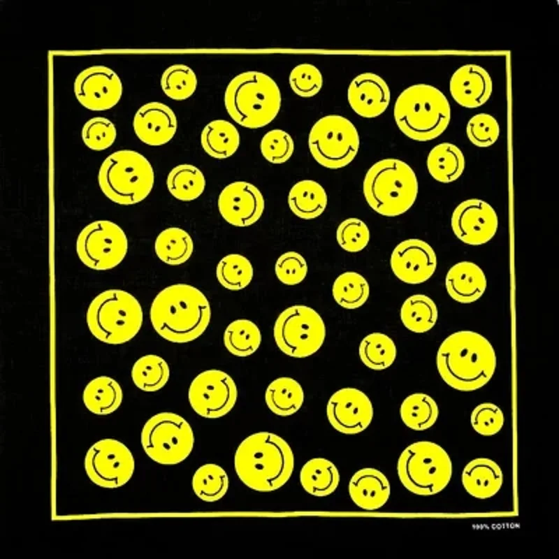 Free Shipping 2018 New Fashion Yellow Face Smile and Peace Bandanas Headwear Scarf Square Scarves For Women/Men/kids
Free Shipping 2018 New Fashion Yellow Face Smile and Peace Bandanas Headwear Scarf Square Scarves For Women/Men/kids