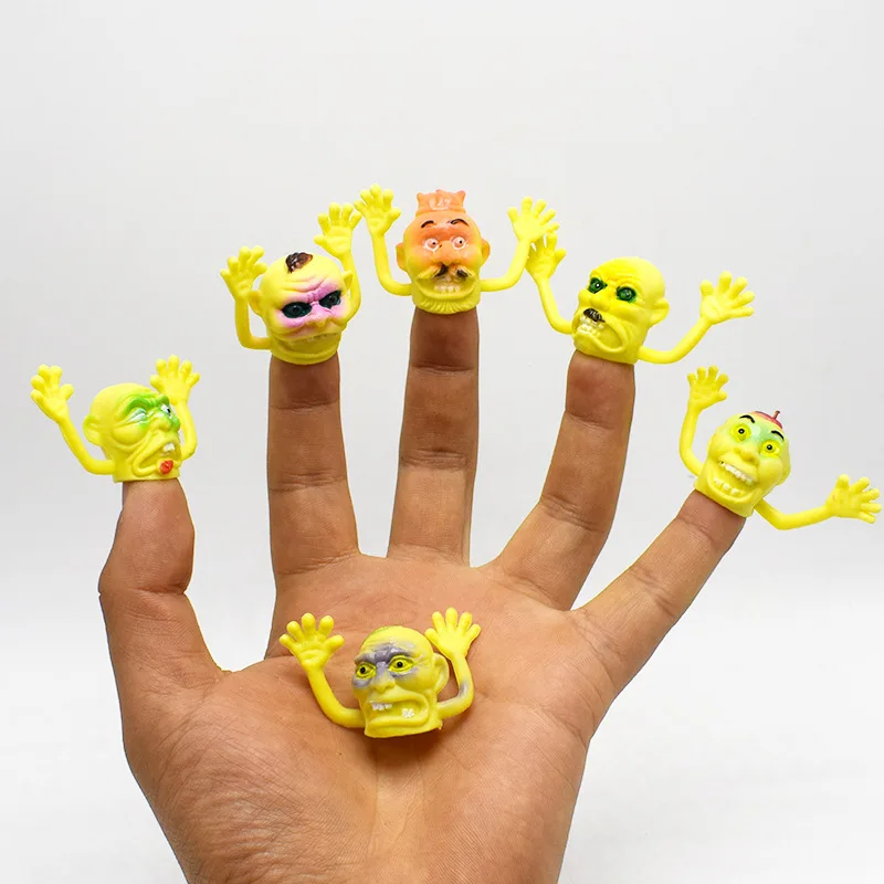 6Pcs/set Cool Ghost Finger Puppet Halloween Monster Puppet Play Educational Doll Hand PVC Toy Children Finger Puppets Kid's Gift
6Pcs/set Cool Ghost Finger Puppet Halloween Monster Puppet Play Educational Doll Hand PVC Toy Children Finger Puppets Kid's Gift