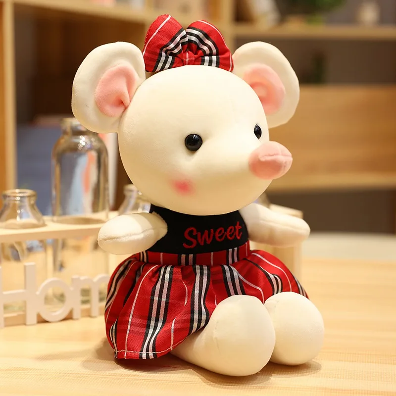 35cm/55cm Sweet Bow-knot Mouse Plush Toy Soft Cartoon Animal Dressed Mouse Stuffed Doll Three Colors Girlfriend Birthday Gift
35cm/55cm Sweet Bow-knot Mouse Plush Toy Soft Cartoon Animal Dressed Mouse Stuffed Doll Three Colors Girlfriend Birthday Gift