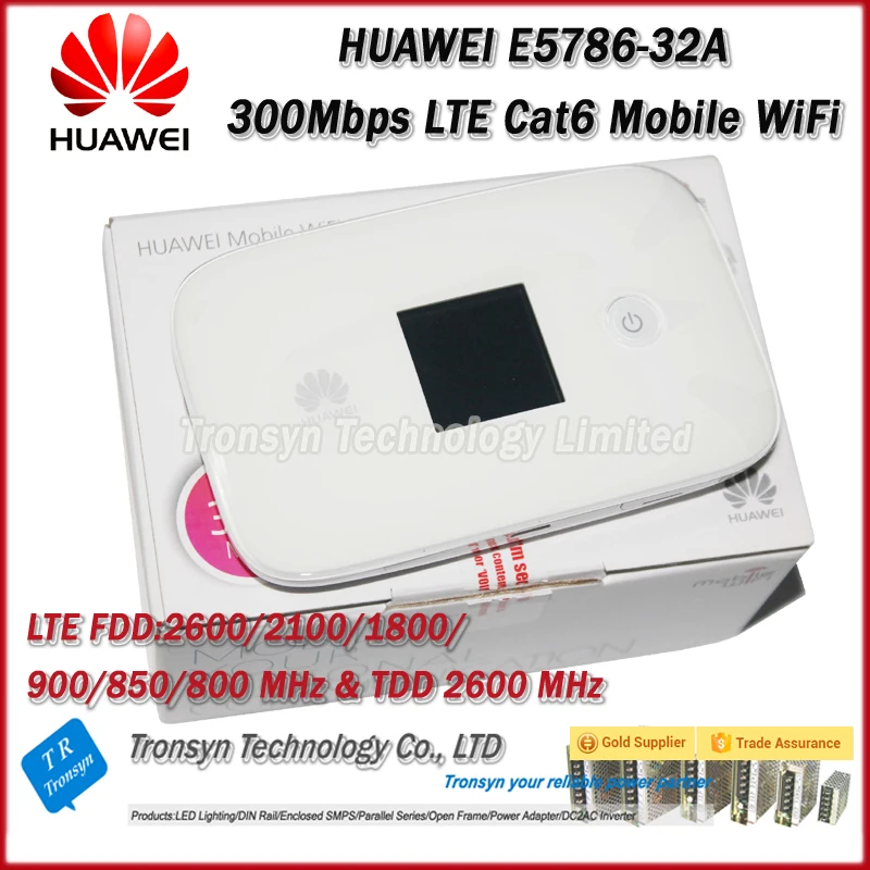 Wholesale Original Unlock HUAWEI E5786 300Mbps 4G Wireless Router With Sim Card Slot And 4G LTE CAT6 Mobile WiFi Router
Wholesale Original Unlock HUAWEI E5786 300Mbps 4G Wireless Router With Sim Card Slot And 4G LTE CAT6 Mobile WiFi Router