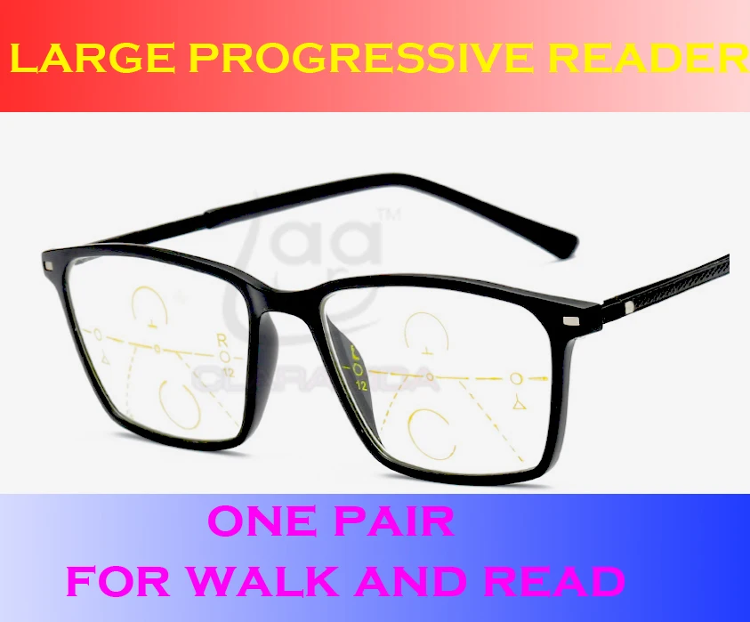 2019 New Clara Vida Large Frame Fashion Style Men Women Progressive Reading Glasses See Far And Near No Lines! +1 To +4 Add
2019 New Clara Vida Large Frame Fashion Style Men Women Progressive Reading Glasses See Far And Near No Lines! +1 To +4 Add