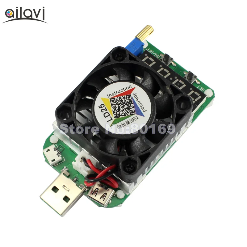 USB-интерфейс электронная нагрузка 4V25A светодиодный дисплей амперметр напряжения тестер разрядки батареи 25 Вт
USB-интерфейс электронная нагрузка 4V25A светодиодный дисплей амперметр напряжения тестер разрядки батареи 25 Вт