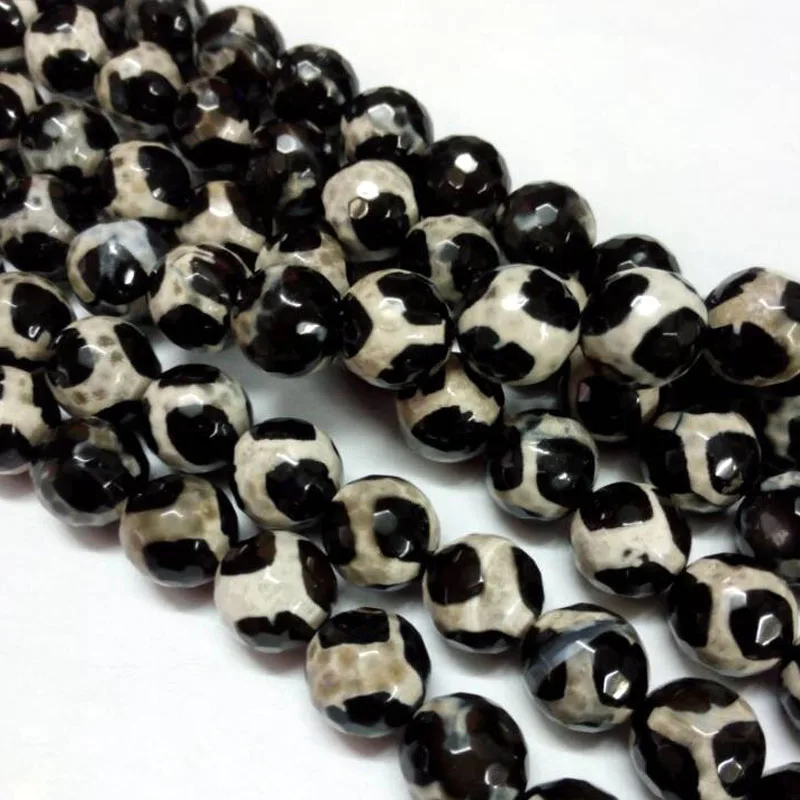 5 Strands 8/10mm Dyed Faceted Round Tibetan Style dZi Bead Natural Stone Giraffe Pattern for Jewelry Making Hole: 1mm
5 Strands 8/10mm Dyed Faceted Round Tibetan Style dZi Bead Natural Stone Giraffe Pattern for Jewelry Making Hole: 1mm
