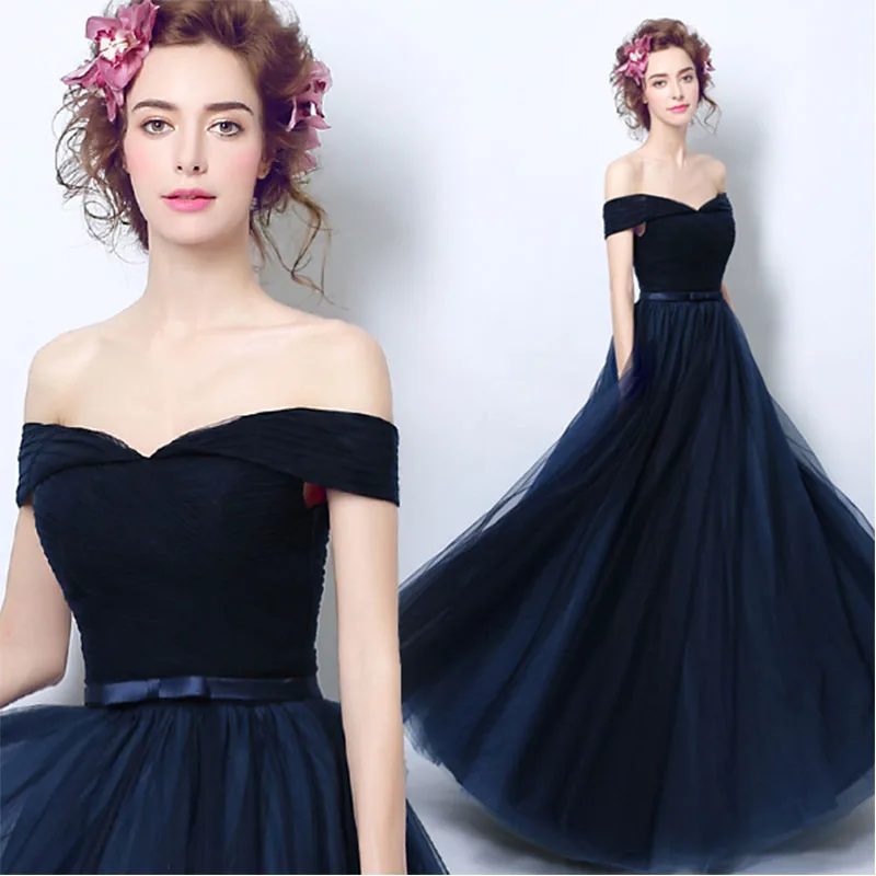 lamiabridal Navy Blue Off The Shoulder A-line Bridesmaid Dresses Pleats Tulle Long Wedding Party Dresses Elegant For Women
lamiabridal Navy Blue Off The Shoulder A-line Bridesmaid Dresses Pleats Tulle Long Wedding Party Dresses Elegant For Women