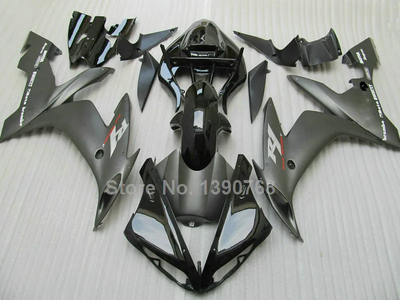 Motorcycle unpainted bodywork fairing for Yamaha injection mold YZF R1 04 05 06 matte black fairings set YZFR1 2004-2006 LV43
Motorcycle unpainted bodywork fairing for Yamaha injection mold YZF R1 04 05 06 matte black fairings set YZFR1 2004-2006 LV43