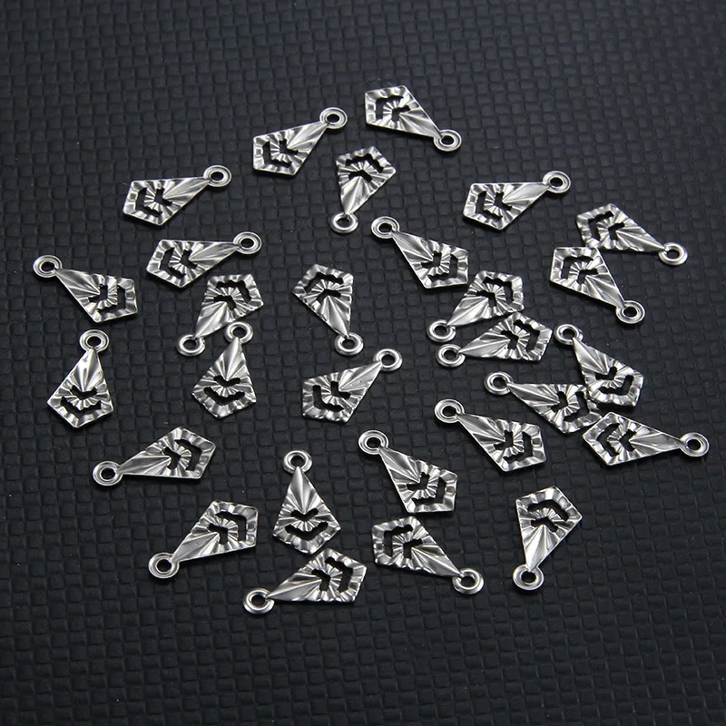 20pcs/lot Stainless Steel Charms Pendants for DIY Necklace Bracelet Jewelry Making Supplies Accessories hand made 18*9mm
20pcs/lot Stainless Steel Charms Pendants for DIY Necklace Bracelet Jewelry Making Supplies Accessories hand made 18*9mm