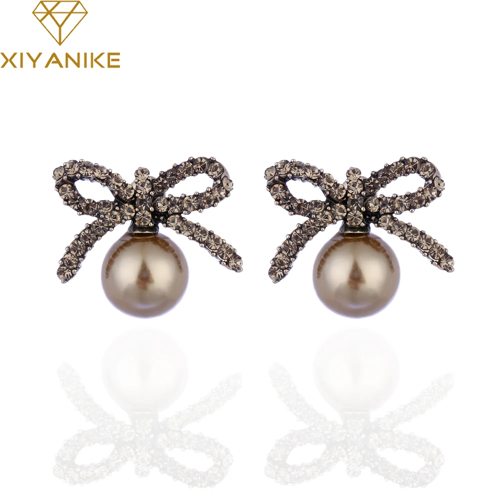 XIYANIKE 2017 New Arrival Hot Sale Fashion AAA CZ Zircon Bow Tie Stud Earrings For Women Earrings Brinco Pendientes E84
XIYANIKE 2017 New Arrival Hot Sale Fashion AAA CZ Zircon Bow Tie Stud Earrings For Women Earrings Brinco Pendientes E84