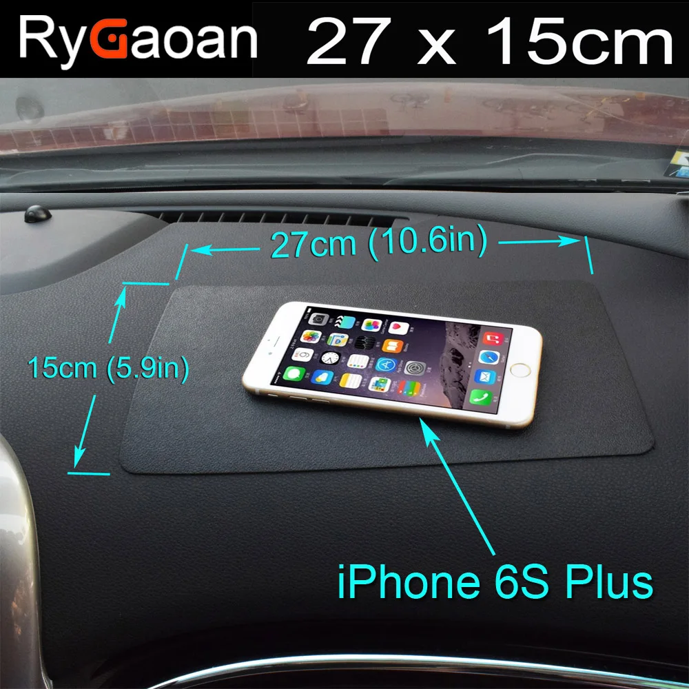 RyGaoan Quality 27*15cm (10.6*5.9in) Universal Big Size Car Dashboard Magic Anti Slip Mat Non-slip Sticky Pad for iPhone Mobile
RyGaoan Quality 27*15cm (10.6*5.9in) Universal Big Size Car Dashboard Magic Anti Slip Mat Non-slip Sticky Pad for iPhone Mobile
