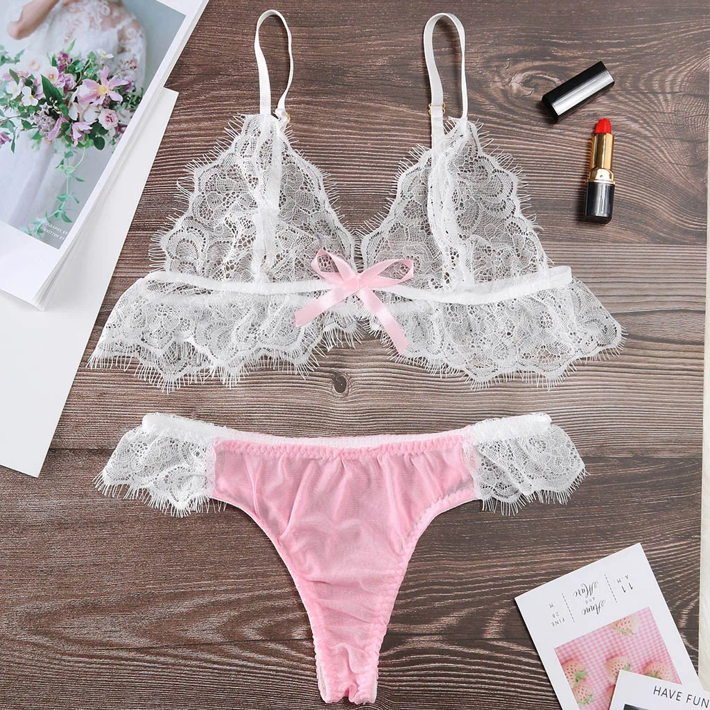 2019 Newest Hot Women Ladies Sexy Lingerie Set Nightwear Underwear Clothes Set Sleepwear Bra Set Push Up 2pcs Outfits
2019 Newest Hot Women Ladies Sexy Lingerie Set Nightwear Underwear Clothes Set Sleepwear Bra Set Push Up 2pcs Outfits